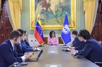 Rodríguez aborda con el FMI el uso de reservas para la recuperación tras los sismos Rodríguez aborda con el FMI el uso de reservas para la recuperación tras los sismos