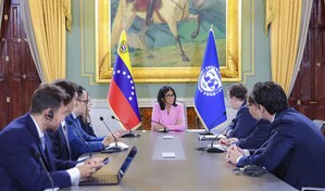 Rodr&iacute;guez aborda con el FMI el uso de reservas para la recuperaci&oacute;n tras los sismos