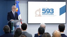 Alejandro Fern&aacute;ndez rinde cuentas de su gesti&oacute;n al frente de la Superintendencia de Bancos