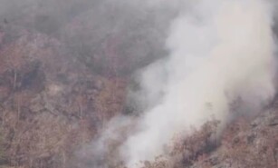Reportan extinci&oacute;n de incendio forestal en valle del Tetero