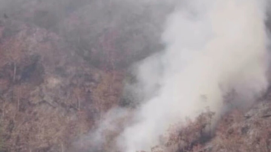 Reportan extinción de incendio forestal en valle del Tetero Reportan extinción de incendio forestal en valle del Tetero
