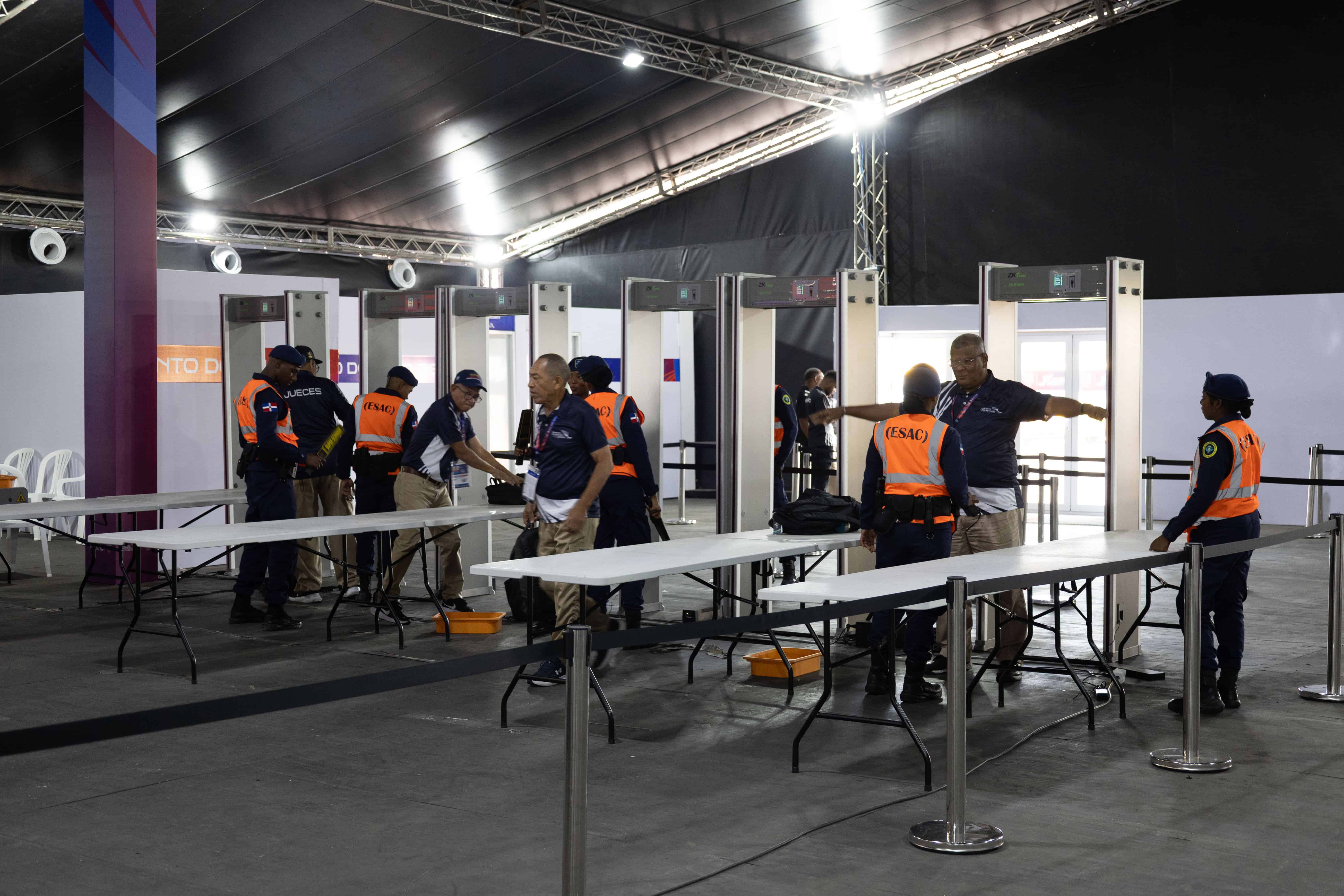 Escaneo de acceso para los asistentes