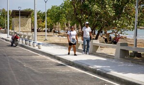 Gobierno entrega remozada la playa El Faro en SPM y rehabilita planta de tratamiento en Juan Dolio