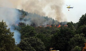 Comienzan a levantar las evacuaciones y confinamientos por dos incendios de Espa&ntilde;a
