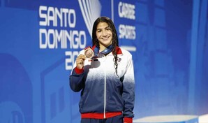 Jiannis Amores pudo nadar para otros 3 pa&iacute;ses, pero por su abuelo cibae&ntilde;o, eligi&oacute; RD y gan&oacute; bronce