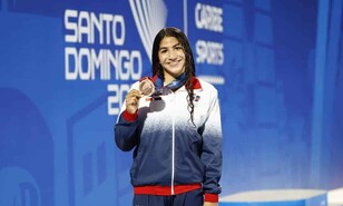 Jiannis Amores pudo nadar para otros 3 pa&iacute;ses, pero por su abuelo cibae&ntilde;o, eligi&oacute; RD y gan&oacute; bronce