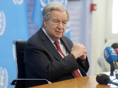 António Guterres celebra pacto de desarme de Hamás