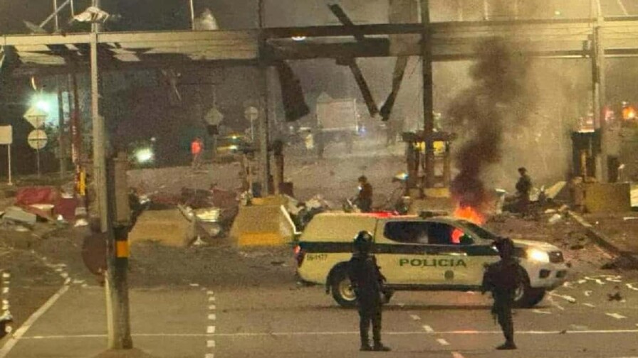 Al menos once heridos por atentado terrorista en Colombia