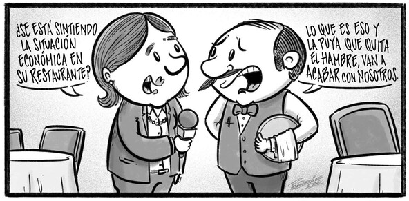 Caricatura de Noticiero Poteleche s&aacute;bado 1 2026
