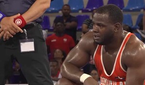 VIDEO | A falta de 1.3 segundos para finalizar el combate, Elison Adames remonta y gana el bronce