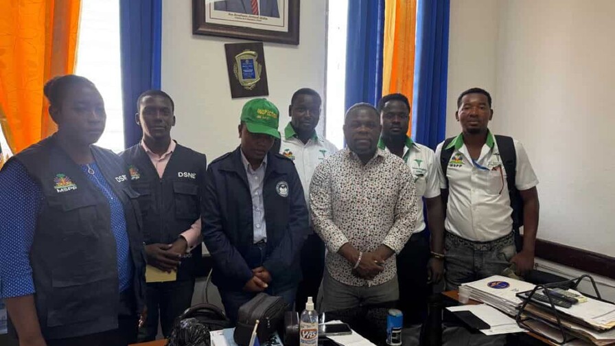 Haitianos Refuerzan controles sanitarios en su frontera con Dajabón