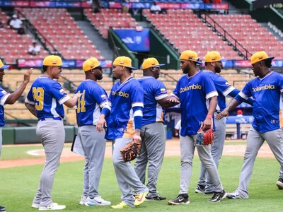 JCC 2026: Colombia apalea a México con un demoledor rally de siete