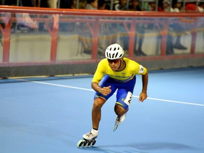 JCC 2026: Colombia domina los 1,000 metros en el patinaje