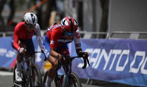 Marlies Mej&iacute;as gana oro en ciclismo de ruta femenino