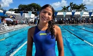 Amores le da a Dominicana medalla de plata en 50 metros mariposa en los Centroamericanos