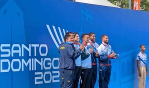 Frandiel G&oacute;mez y Jos&eacute; Calder&oacute;n: el d&uacute;o gourmet que gan&oacute; bronce en clavados en los Centroamericano