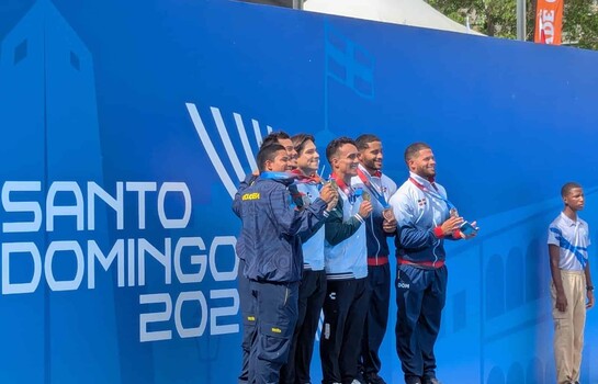 Frandiel G&oacute;mez y Jos&eacute; Calder&oacute;n: el d&uacute;o gourmet que gan&oacute; bronce en clavados en los Centroamericano