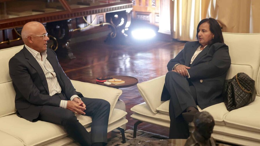 EE.UU. levanta sanciones contra presidente de la Asamblea Nacional venezolana, Jorge Rodríguez EE.UU. levanta sanciones contra presidente de la Asamblea Nacional venezolana, Jorge Rodríguez