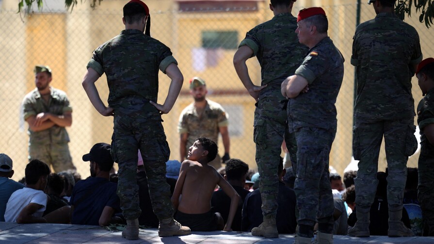 Al menos 72 migrantes murieron intentando entrar al enclave español de Ceuta
