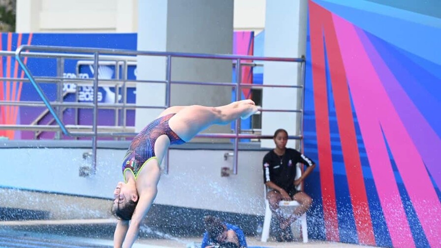 Zyanya Parra oro en trampolín 3 metros; Colombiana Zapata tercera plata Zyanya Parra oro en trampolín 3 metros; Colombiana Zapata tercera plata