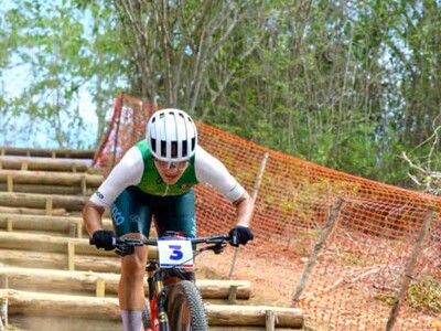 JCC2026: Carolina Flores ganó el oro del MTB femenino