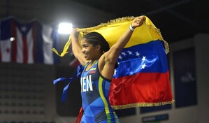Nathataly Griman obtiene oro para Venezuela en lucha libre