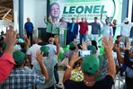 Leonel juramenta a exdirigentes del PRM y el PLD en la L&iacute;nea Noroeste