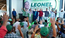 Leonel juramenta a exdirigentes del PRM y el PLD en la L&iacute;nea Noroeste