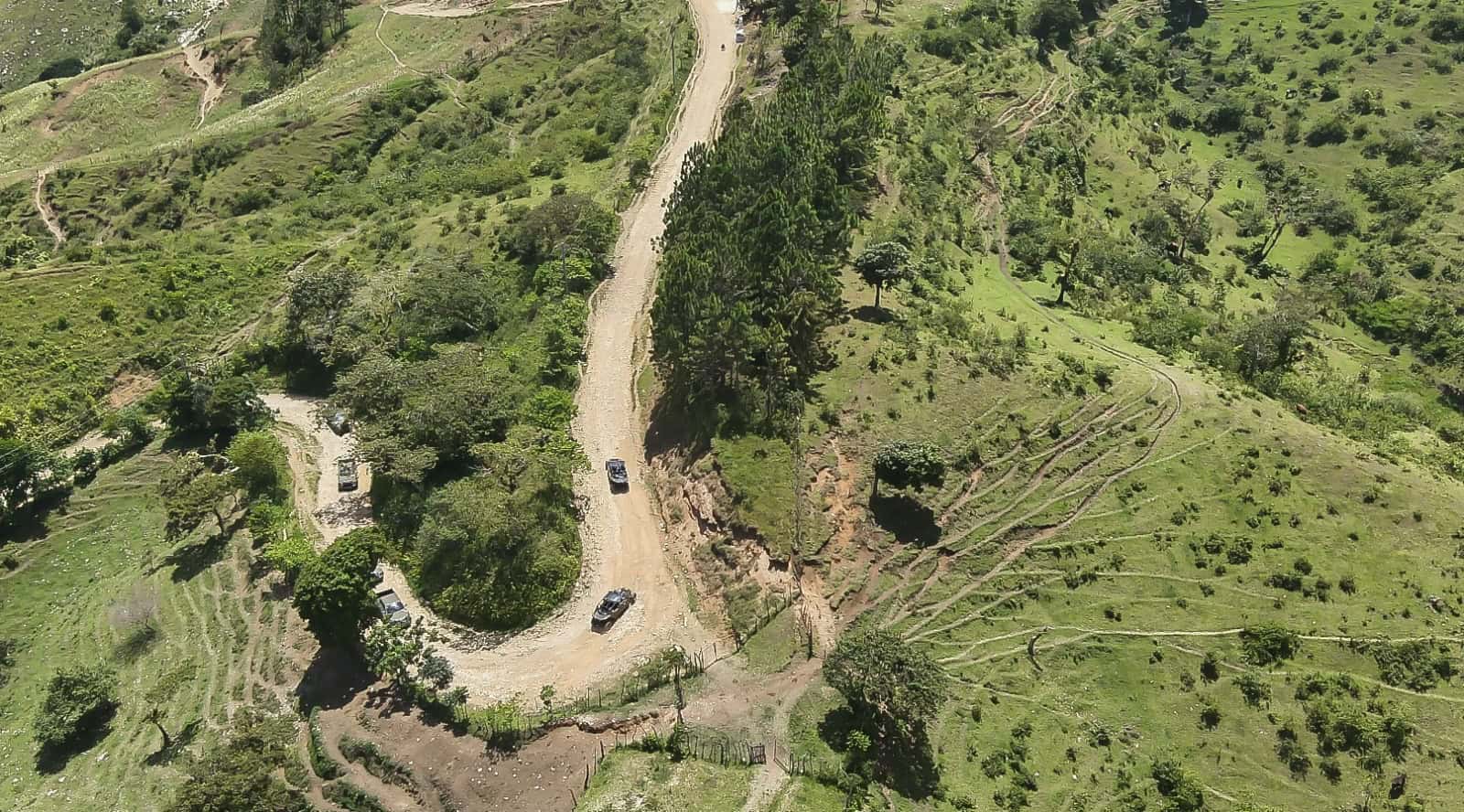 Imágenes del recorrido de supervisión del comandante general del Ejército de República Dominicana, mayor general Jorge Iván Camino Pérez (ERD) por destacamentos y puestos militares fronterizos de las provincias Elías Piña e Independencia.