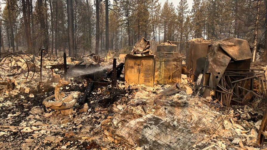 Voraces incendios forestales arrasan Spokane, en el noroeste de Estados Unidos