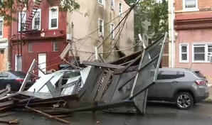 Se derrumba edificio en construcci&oacute;n en Nueva York