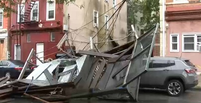Se derrumba edificio en construcci&oacute;n en Nueva York