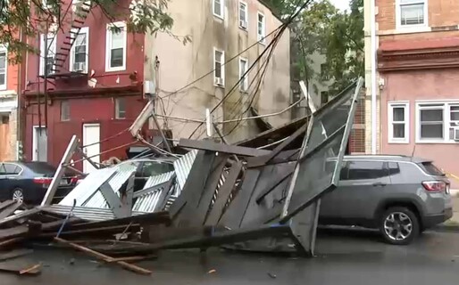 Se derrumba edificio en construcci&oacute;n en Nueva York