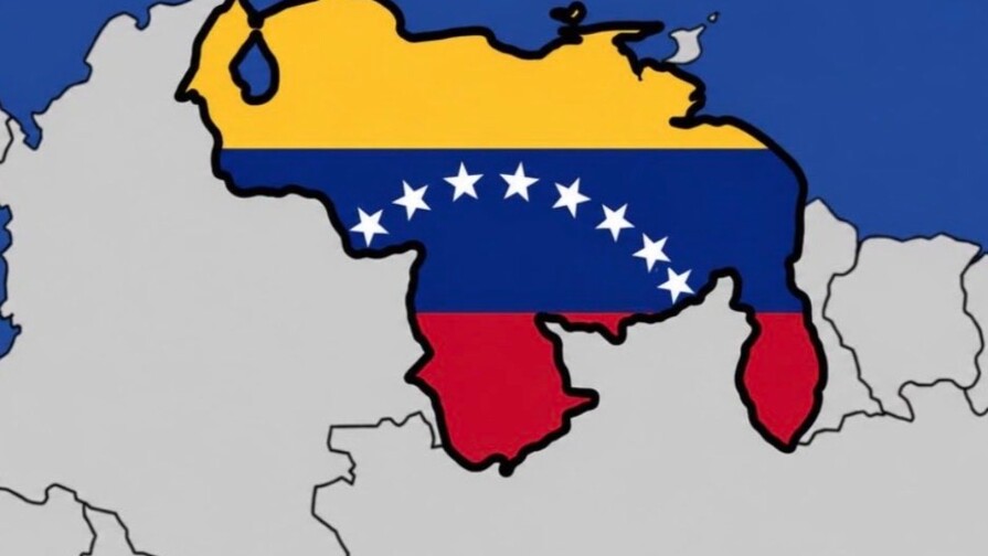 Gobernadores chavistas publican el mapa de Venezuela con su bandera en respuesta a Trump