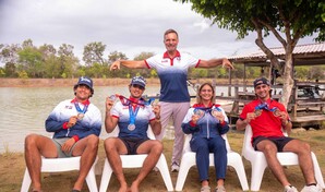 Los Pigozzi aspiran a que cosecha de medallas traiga m&aacute;s apoyo al esqu&iacute; n&aacute;utico en el pa&iacute;s