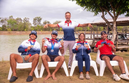 Los Pigozzi aspiran a que cosecha de medallas traiga m&aacute;s apoyo al esqu&iacute; n&aacute;utico en el pa&iacute;s