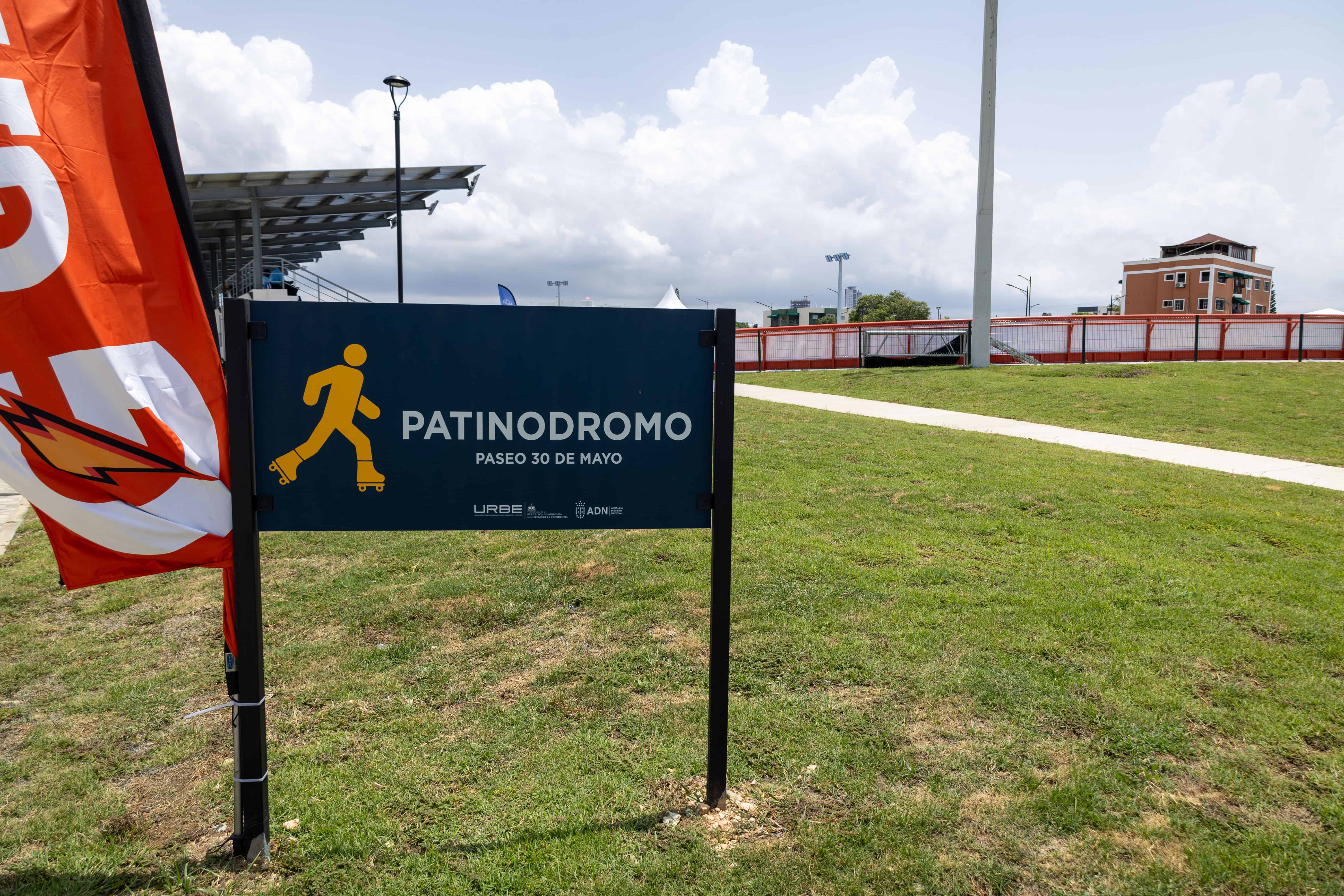 Tarja del patinodromo