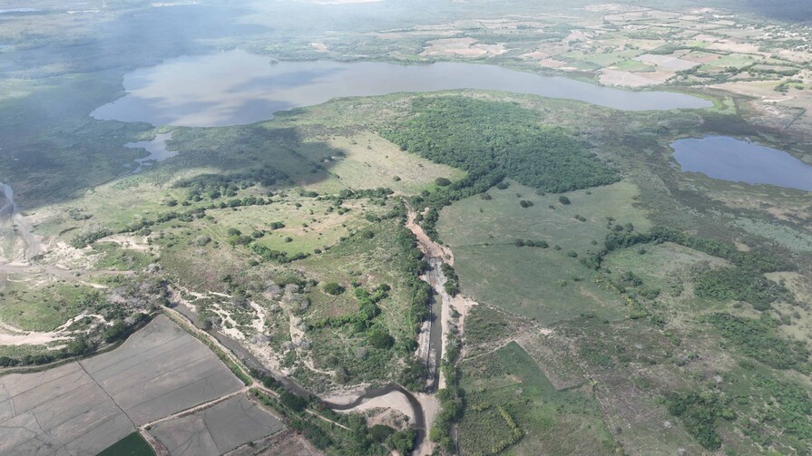 INDRHI asegura suministro de agua a productores y anuncia avances en la presa Don Miguel INDRHI asegura suministro de agua a productores y anuncia avances en la presa Don Miguel