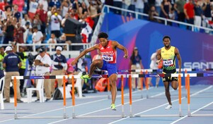 Yeral N&uacute;&ntilde;ez gana la medalla de oro en los 400 metros con vallas