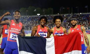 Marileidy culmina remontada dominicana para ganar el oro en el relevo mixto 4x400 metros