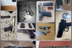 Polic&iacute;a ocupa 11 armas de fuego durante operativos en Santiago