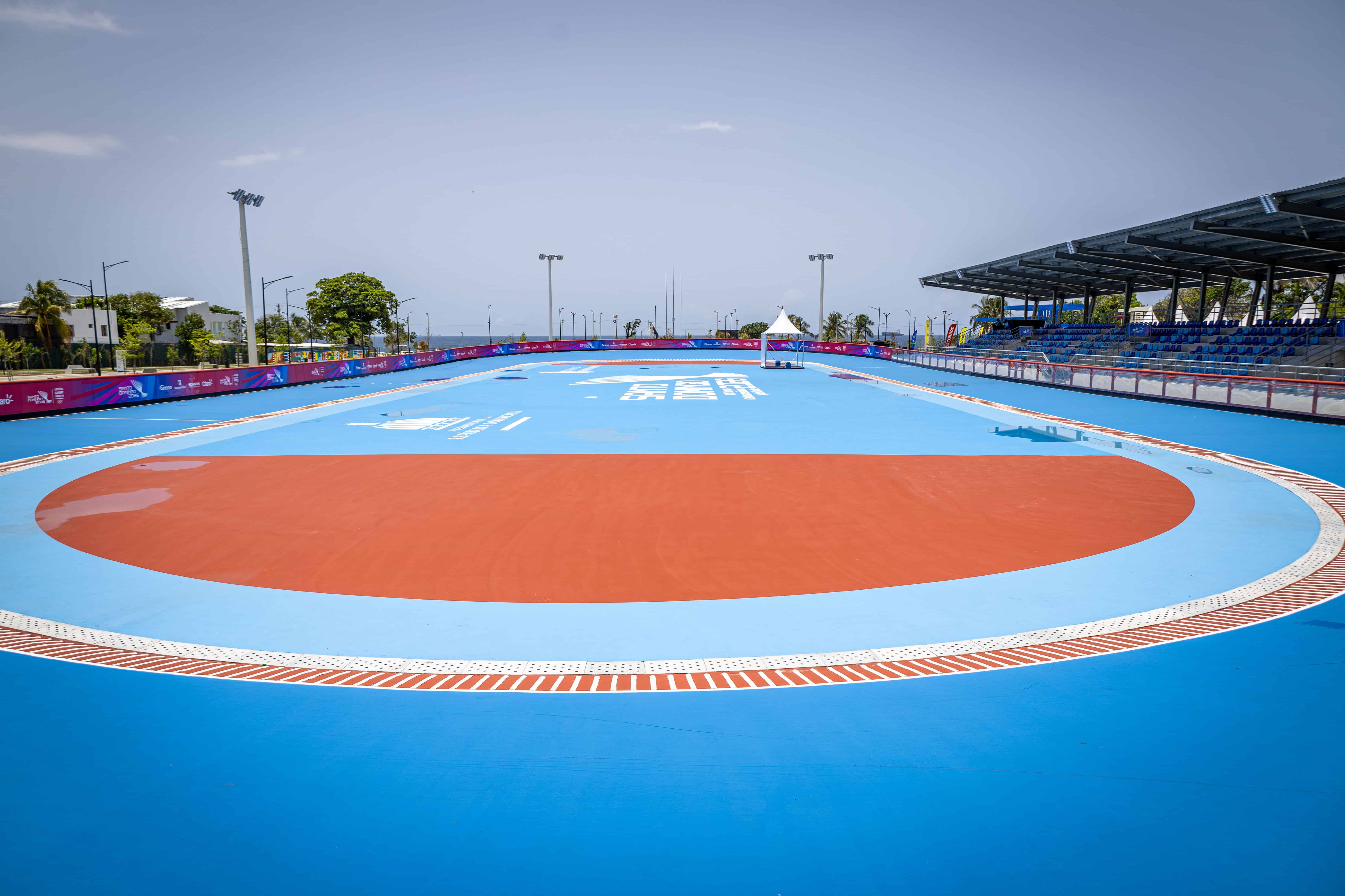 Pista de patinaje.