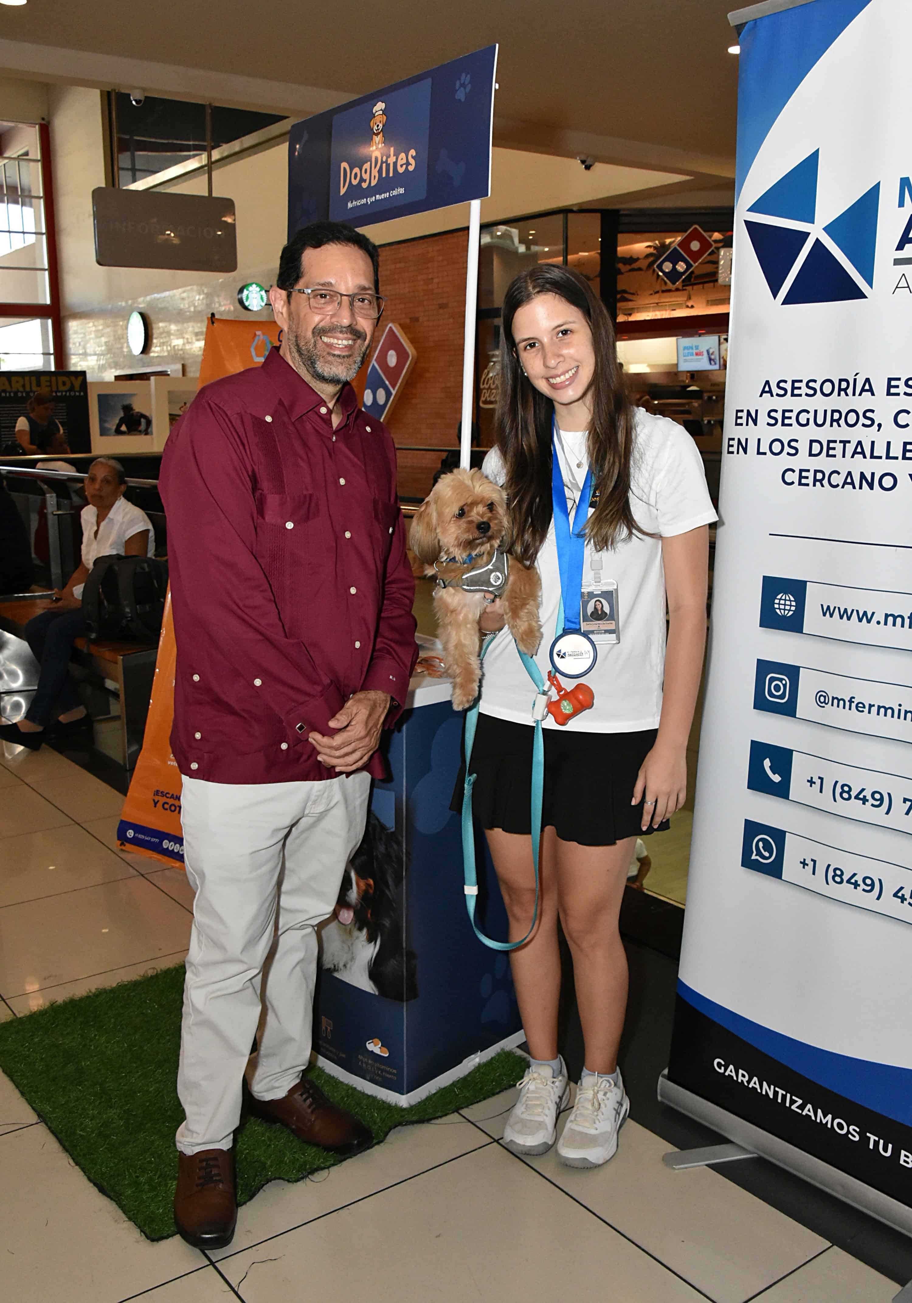 Rafael Santana y Sofia Lotartaro.