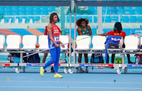 Yeisi Tejeda conquista el bronce en lanzamiento de jabalina para la Rep&uacute;blica Dominicana