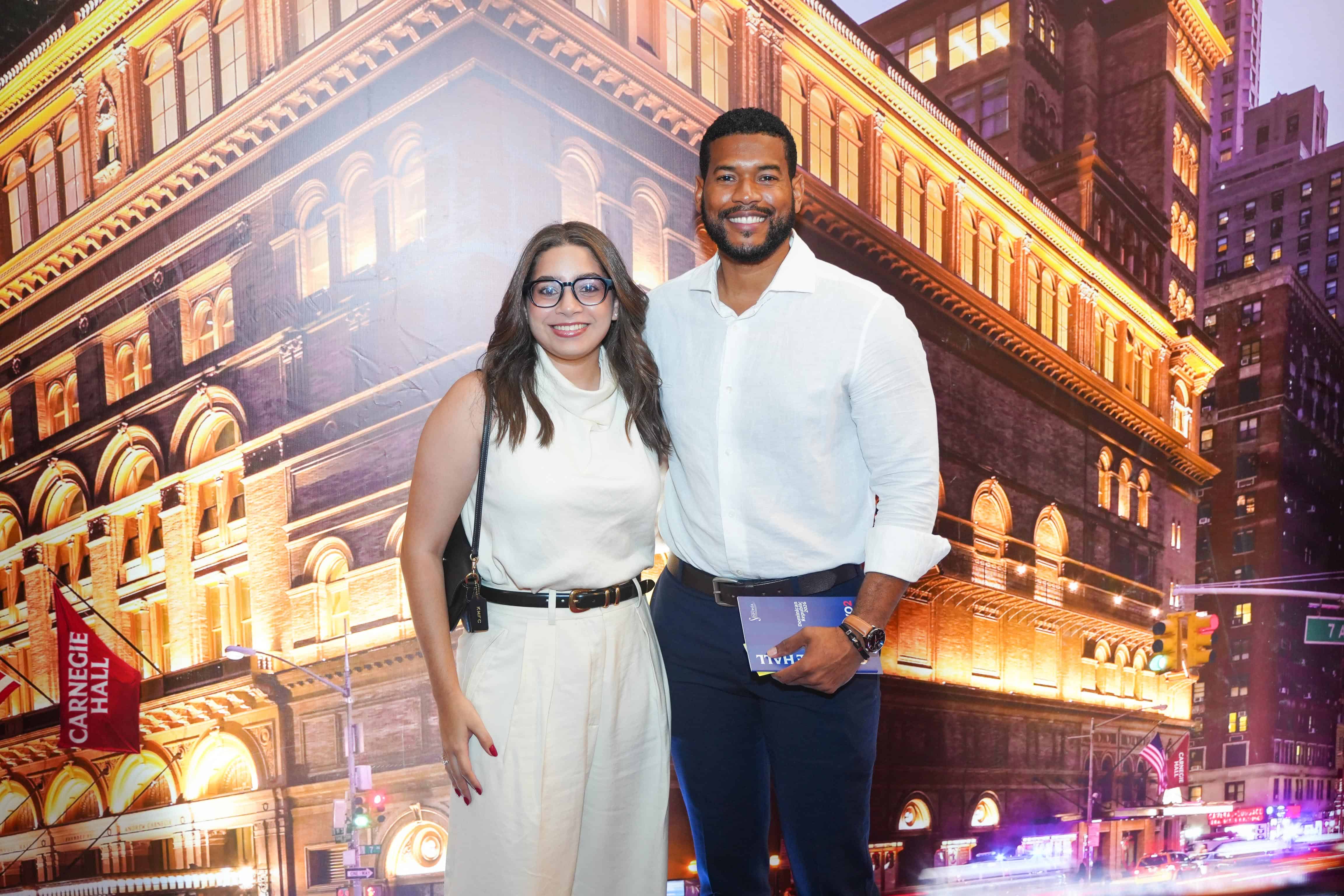 Katherine Ferreras  y C&eacute;sar Luciano.