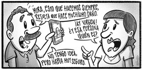 Caricatura de Noticiero Poteleche 6 agosto 2026
