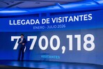 El turismo ha crecido en lo que va de este año por encima de la economía