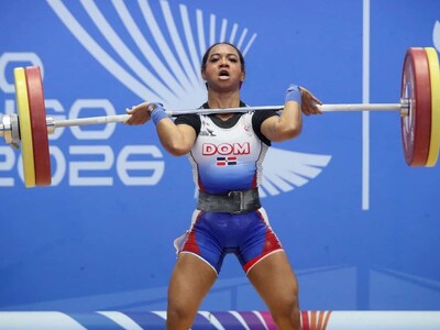 Dahiana Ortiz se baña de oro en la halterofilia de Juegos Centrocaribe