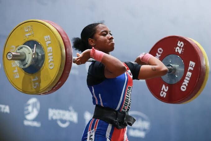 Dahiana Ortiz se baña de oro en la halterofilia de Santo Domingo 2026 Dahiana Ortiz se baña de oro en la halterofilia de Santo Domingo 2026