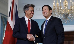 Rubio dialoga con el canciller brit&aacute;nico sobre seguridad en Europa y el estrecho de Ormuz